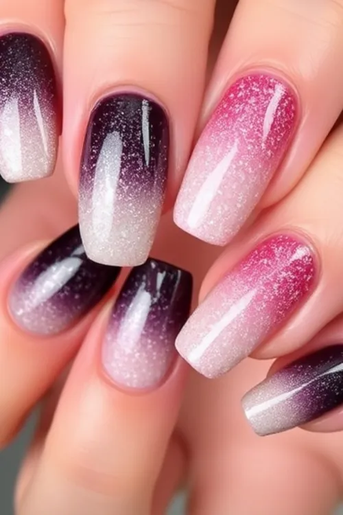 Glitter-Ombre.