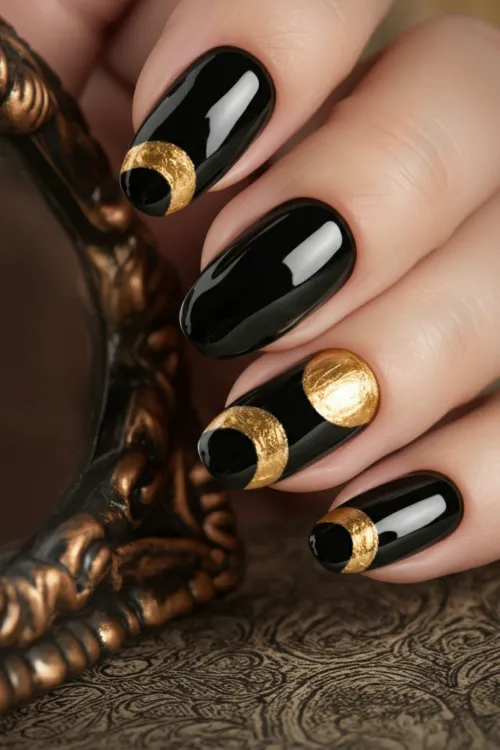 Gold Half-Moons