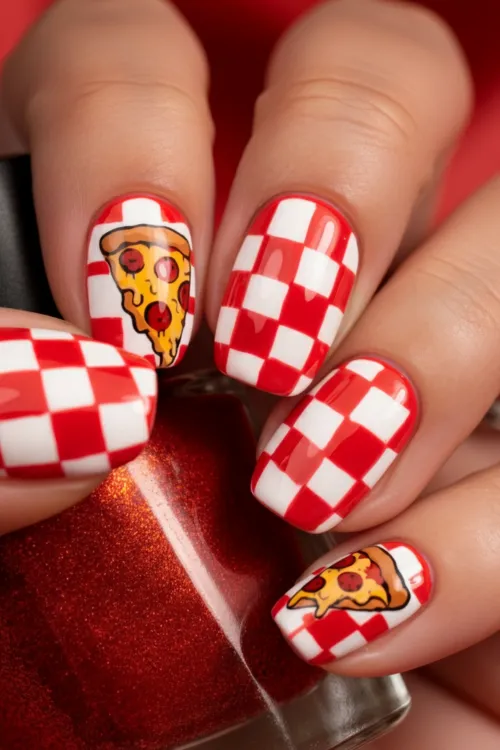 Pizza Box Checkerboard