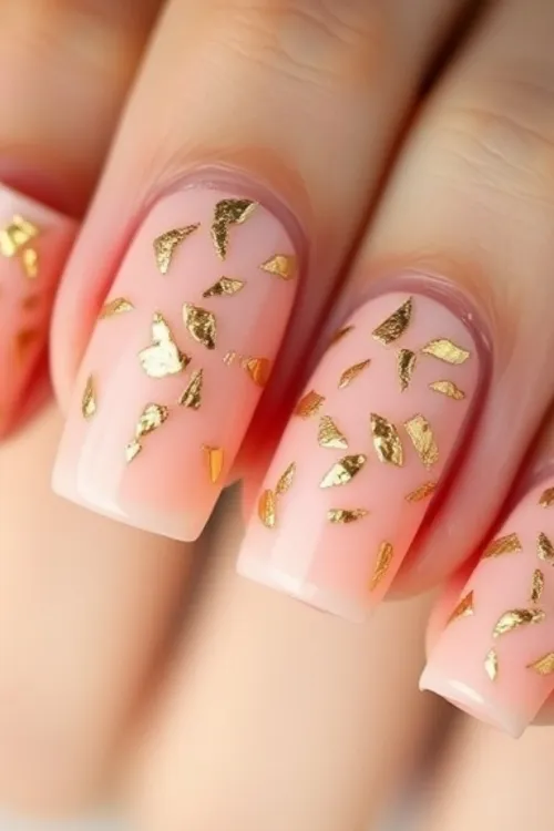 Add Gold Flakes