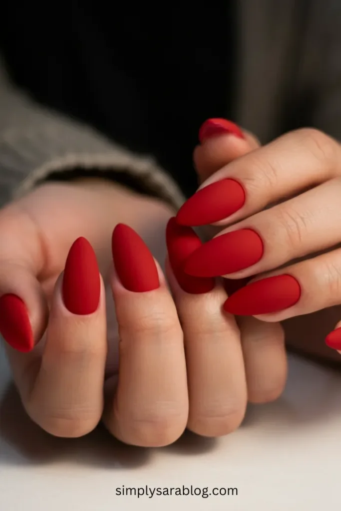 Chic Red Velvet
