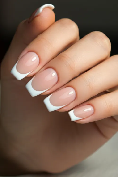 French White Nails
