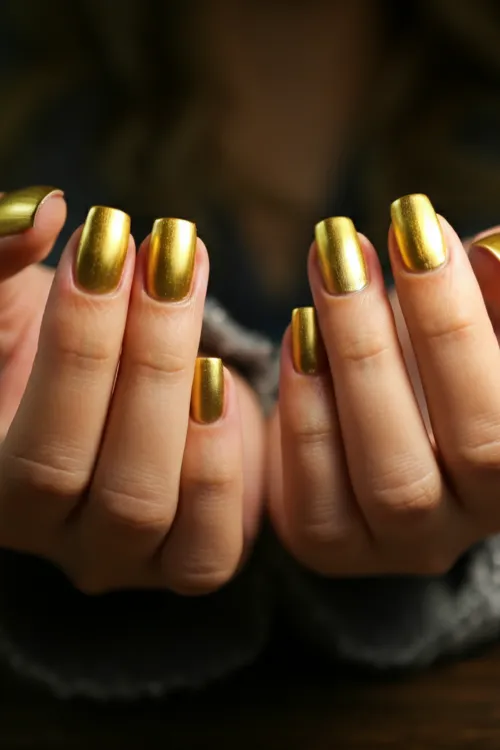 Solid Gold Nails