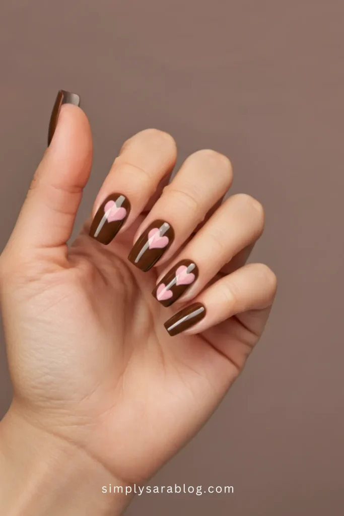 Brown + Pink
