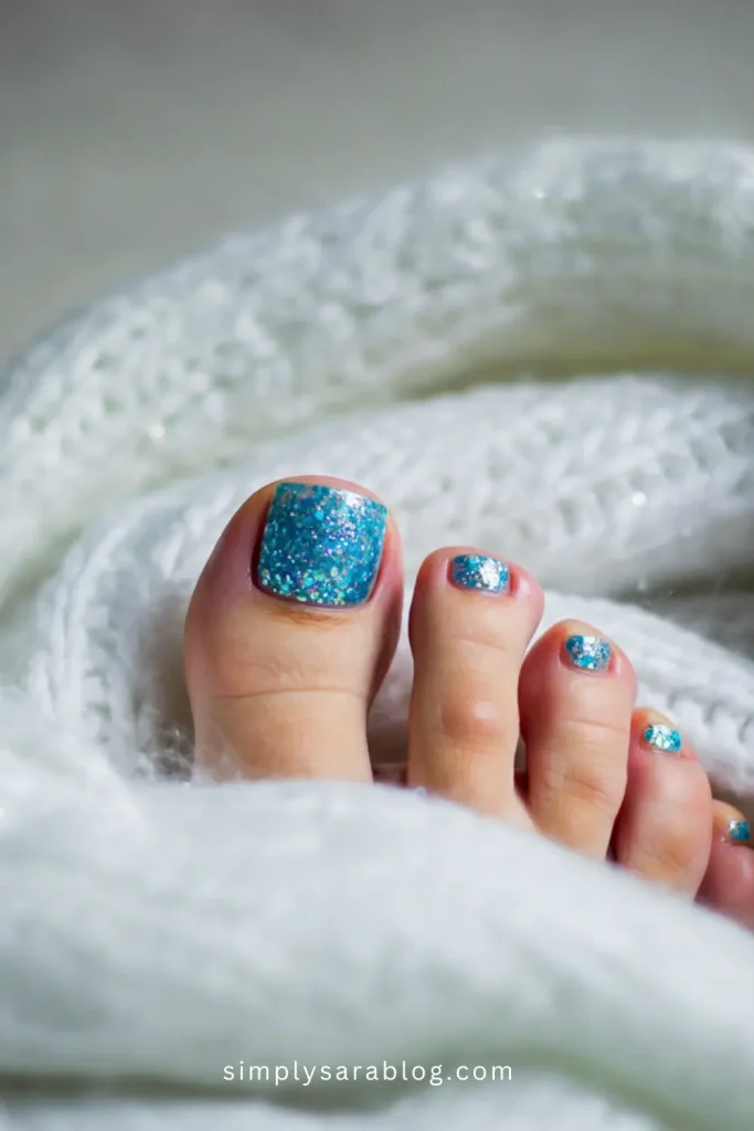 Frozen Glitter Bomb