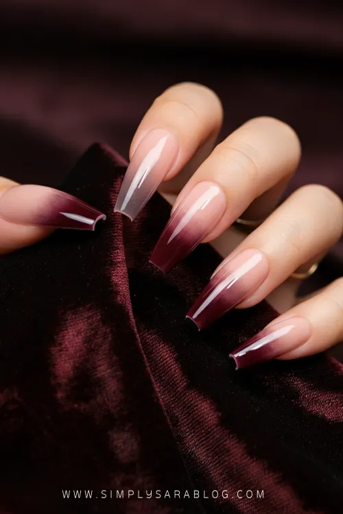 January Coffin Nail Ideas