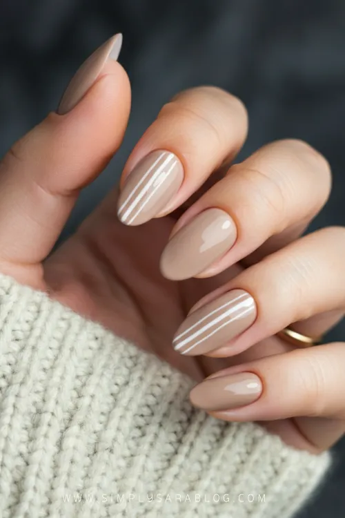 January Neutral Nail Ideas