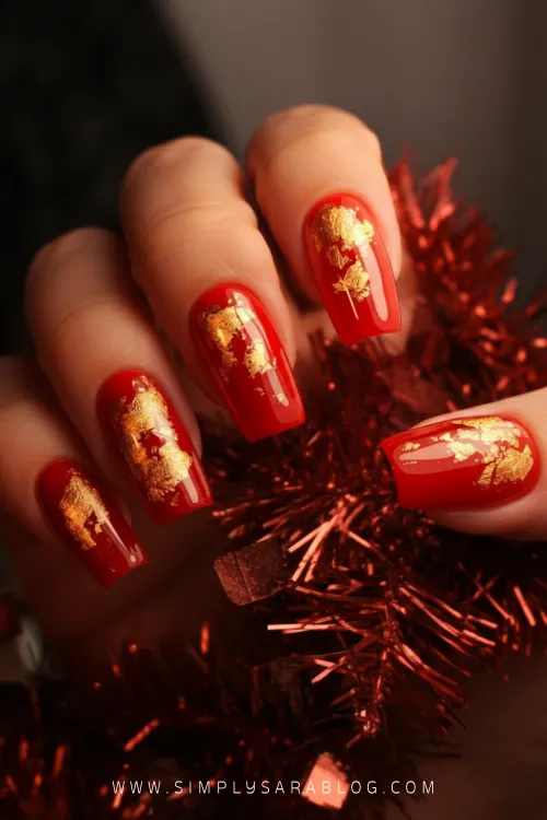 January Red Nail Ideas