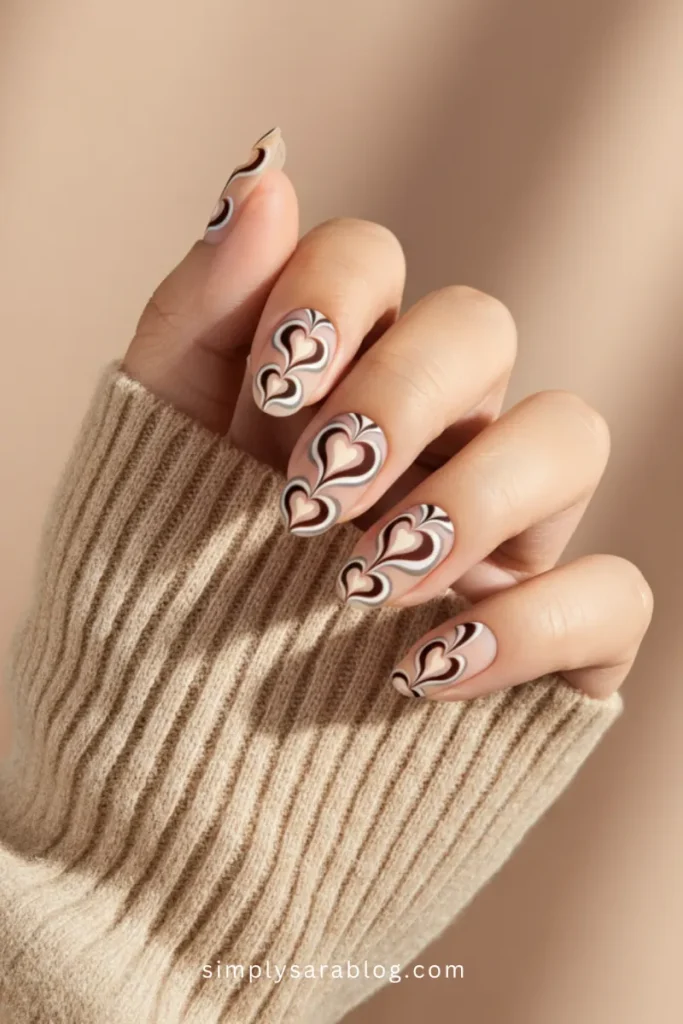 Optical Illusion Hearts