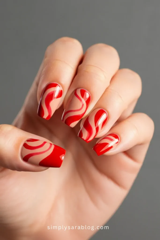 Red and Nude