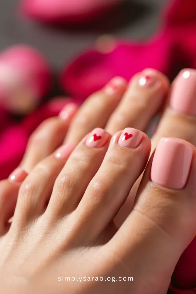 Romantic Red Hearts