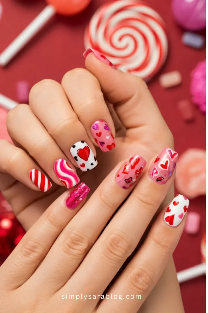 Valentine’s Day Candy Lollipops