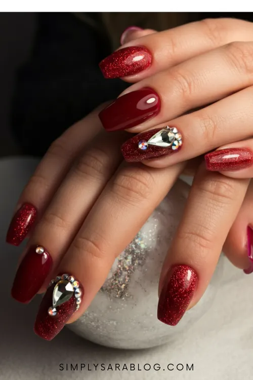Winter Ball Nail Ideas