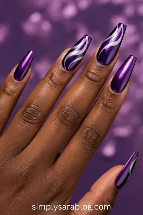 Purple Passion Swirls