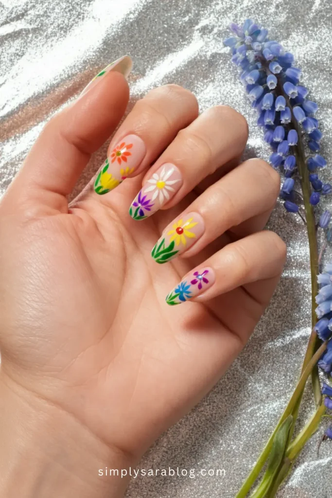 Acrylic Spring Nail Ideas