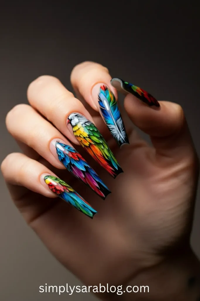Avian art nails