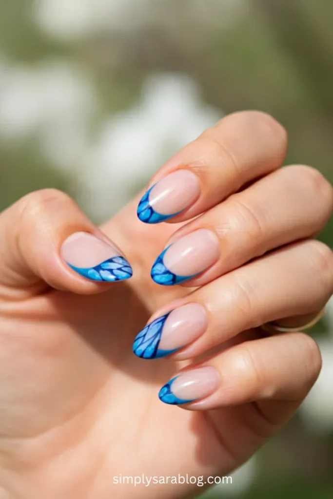 Blue Butterfly Tips