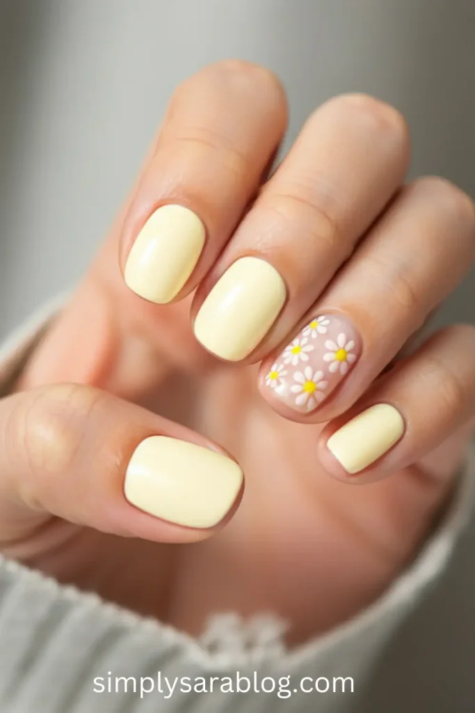 Creamy Yellow Florals