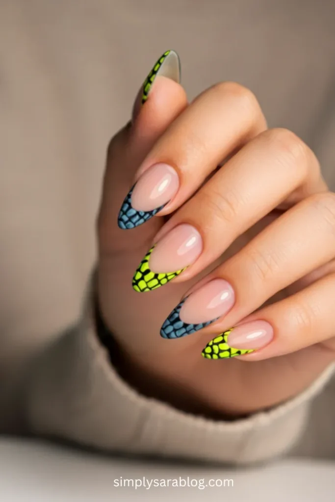 Croc Tips nails