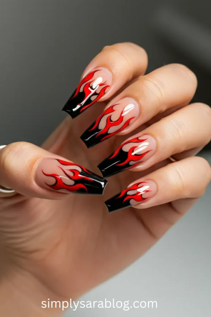 Flaming Coffin Nails