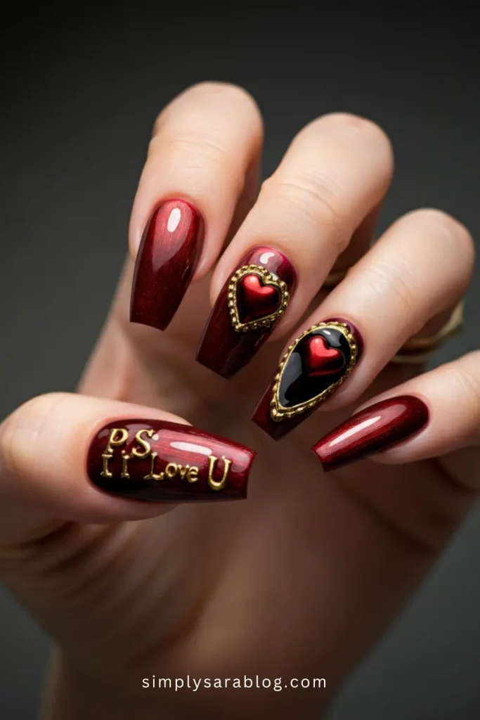 Gothic Mismatched Valentine