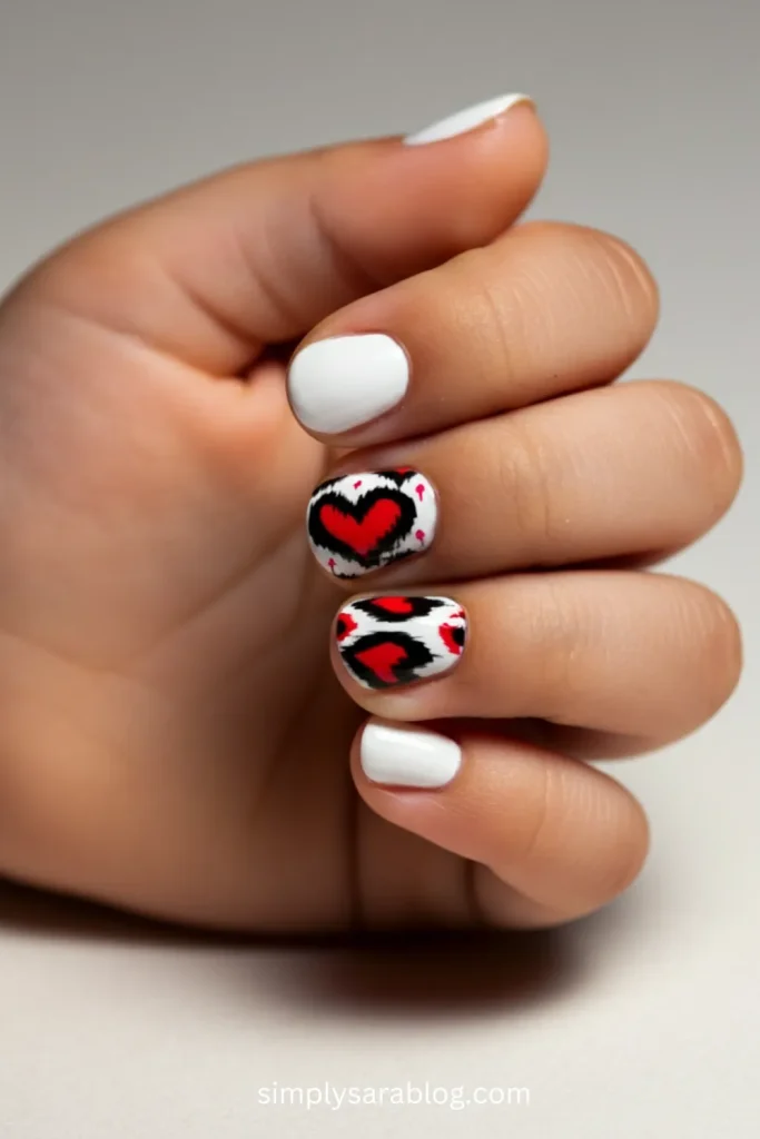 Ikat Hearts