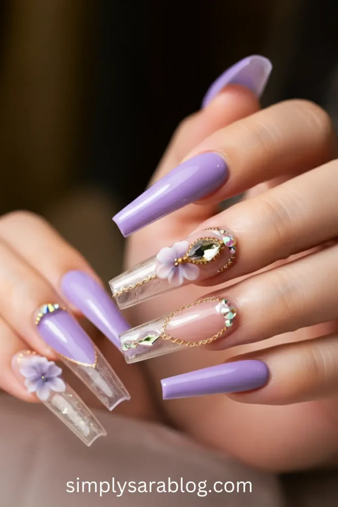 Lavender Hues & Textures
