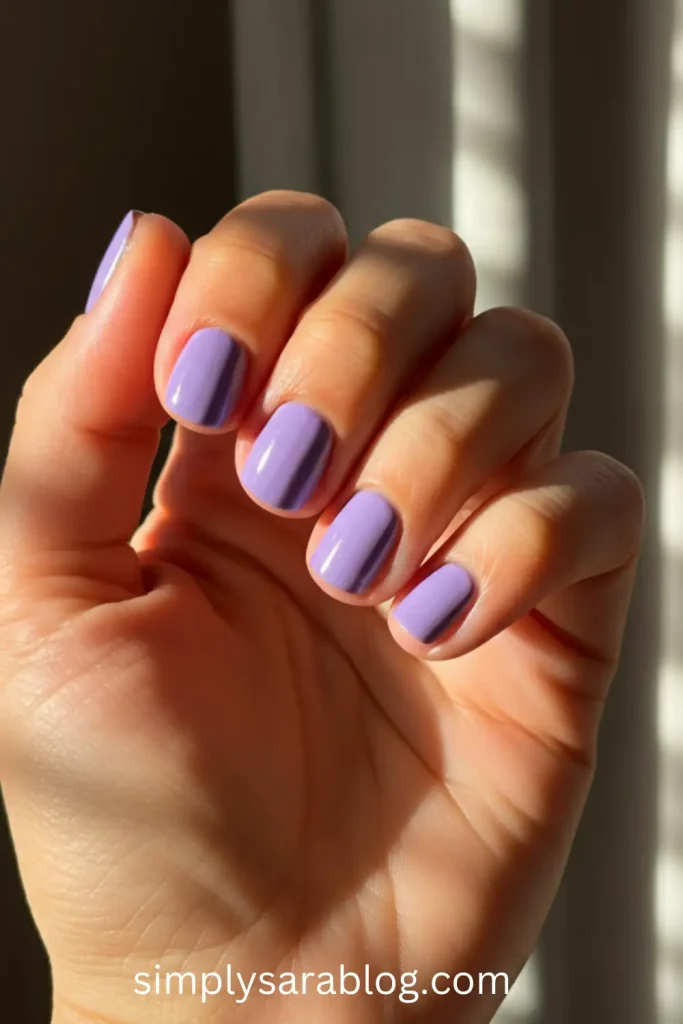 Lavender Nails