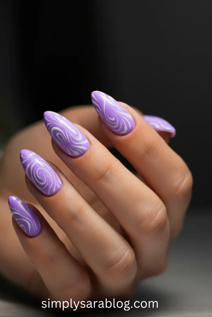 Light Swirl Nails