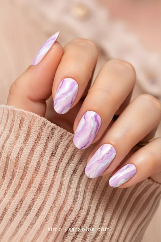 Marble Nails
