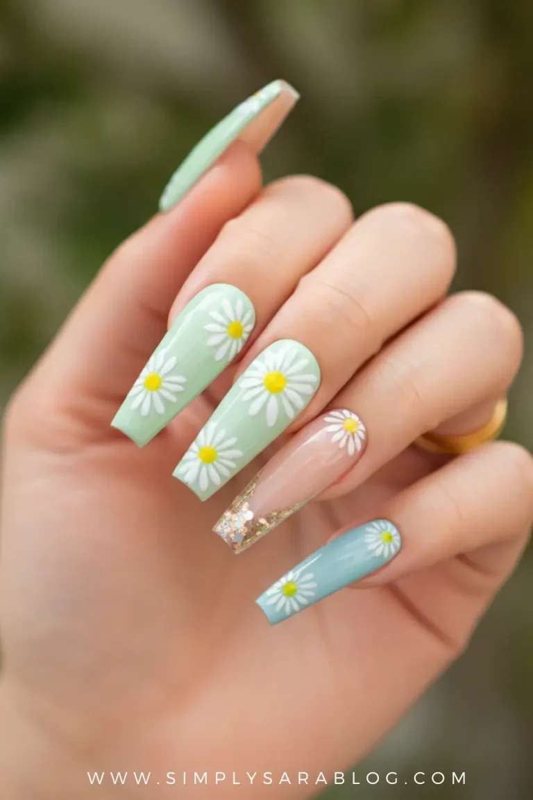 Coffin Spring Nail Ideas
