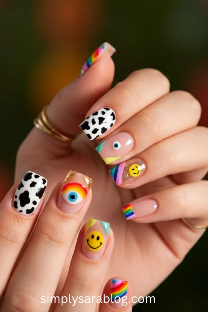 Mix-and-Match Nails