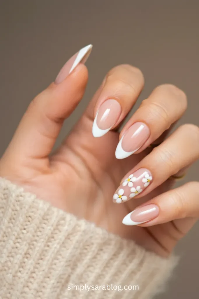 Muted Neutrals nails