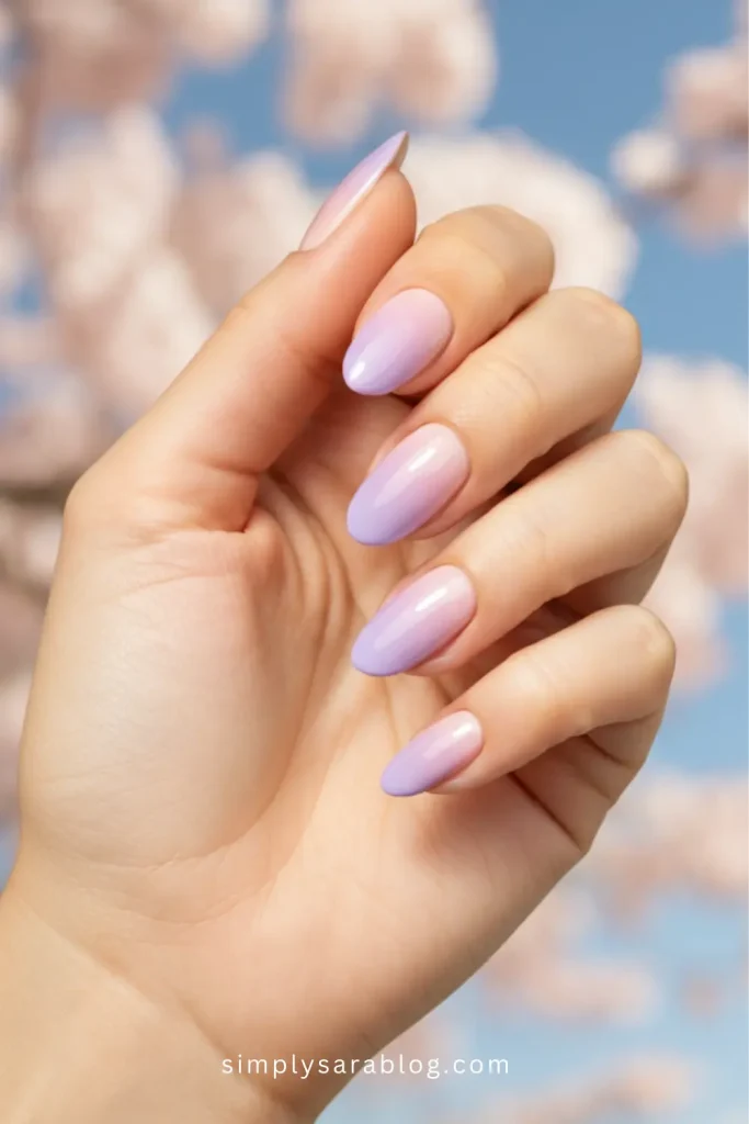 Ombre Spring Nail Ideas