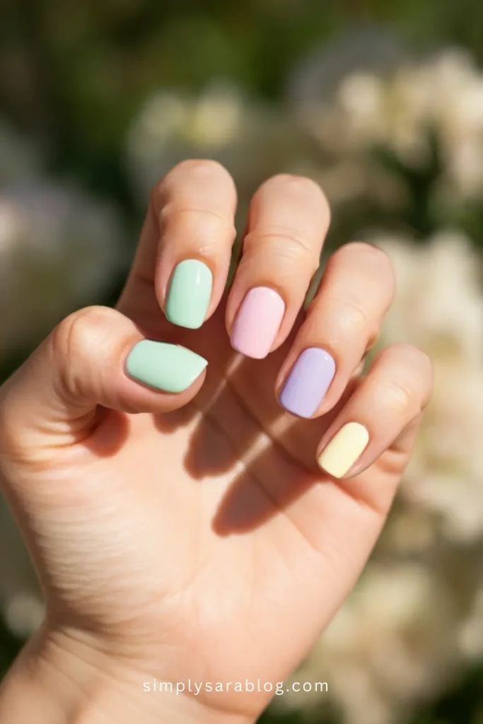 Pastel Spring Nails