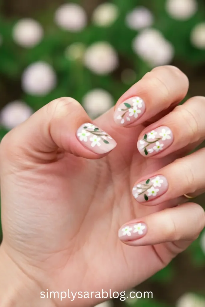 Pink Floral Accents