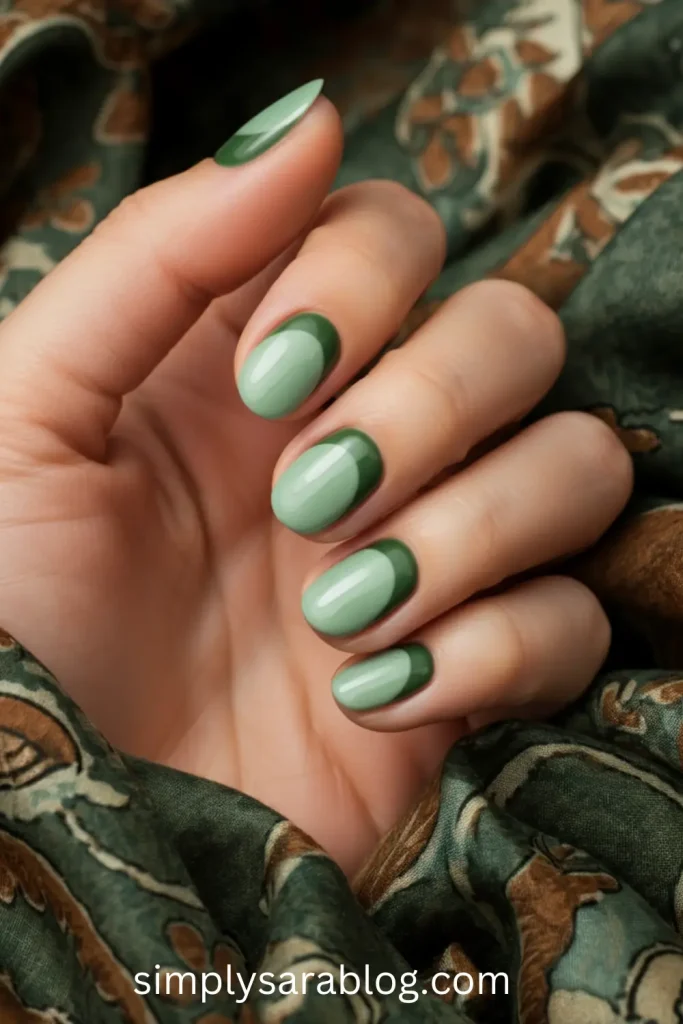 Pistachio Green Half Moons
