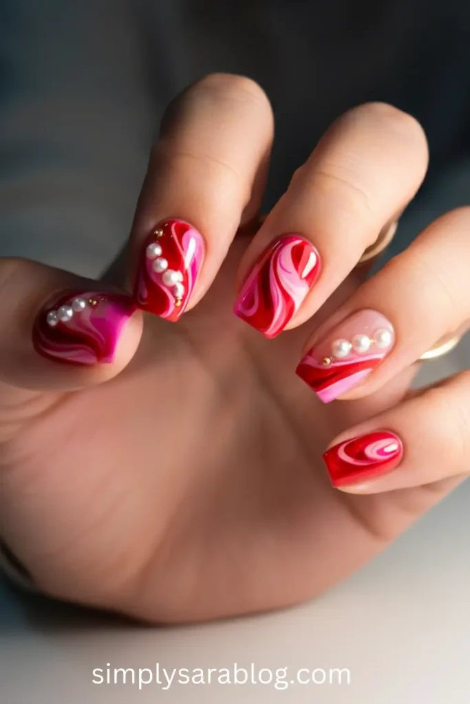 Red and Pink Moment