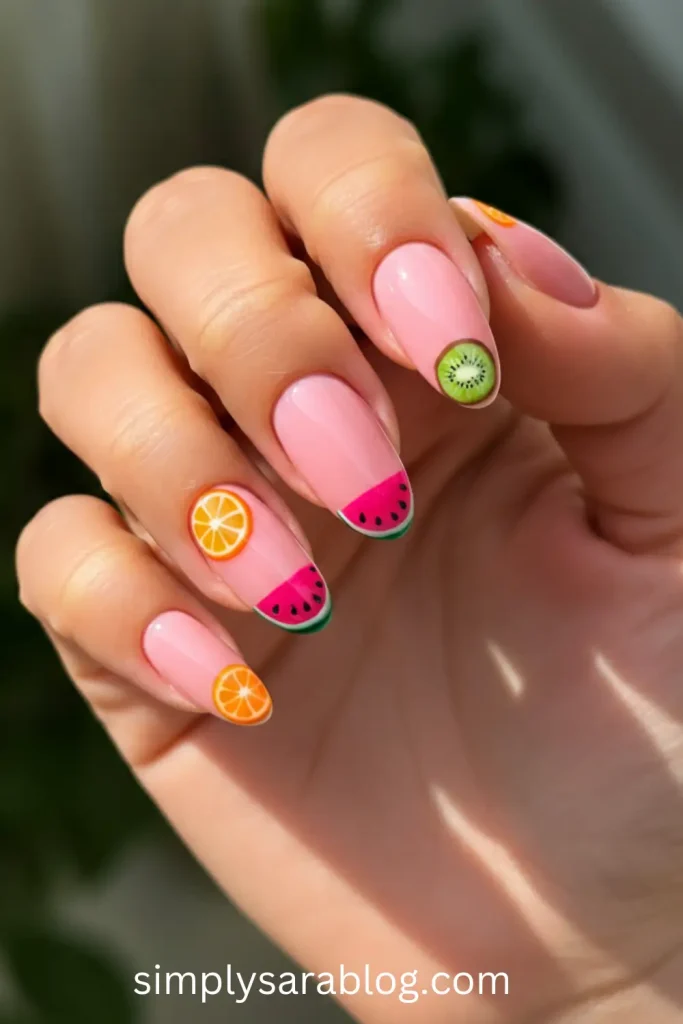 Speckled Pink Fruit