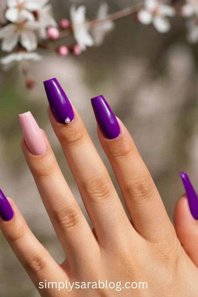Vibrant Violet Edges