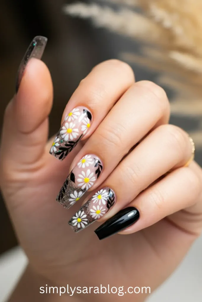 Daisy Drama Nails